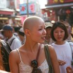 坊主女画像 東京都 文京区 #スキンヘッド #坊主女 #AI美女