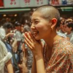 坊主女画像　千葉県　市川市　#スキンヘッド　#坊主女　#AI美女　　