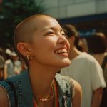 坊主女画像 大阪府 四條畷市 #スキンヘッド #坊主女 #AI美女