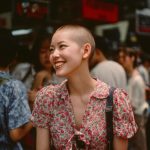 坊主女画像　埼玉県　新座市　#スキンヘッド　#坊主女　#AI美女　　