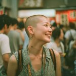 坊主女画像 東京都 日野市 #スキンヘッド #坊主女 #AI美女