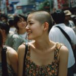 坊主女画像　静岡県　掛川市　#スキンヘッド　#坊主女　#AI美女　　