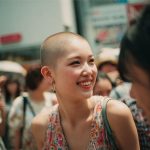 坊主女画像　東京都　調布市　#スキンヘッド　#坊主女　#AI美女　　