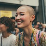 坊主女画像　愛知県　常滑市　#スキンヘッド　#坊主女　#AI美女　　