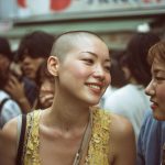 坊主女画像　北海道　札幌市　#スキンヘッド　#坊主女　#AI美女　　