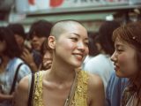 坊主女画像　北海道　札幌市　#スキンヘッド　#坊主女　#AI美女　　