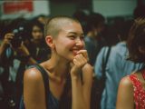 坊主女画像　大分県　別府市　#スキンヘッド　#坊主女　#AI美女　　
