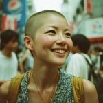 坊主女画像　静岡県　御殿場市　#スキンヘッド　#坊主女　#AI美女　　
