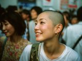 坊主女画像　滋賀県　野洲市　#スキンヘッド　#坊主女　#AI美女　　