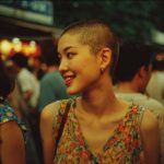坊主女画像　福岡県　行橋市　#スキンヘッド　#坊主女　#AI美女　　